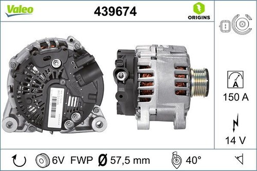 Valeo 439674 alternator - valeo,