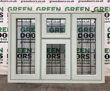 LEADED HARDWOOD CASEMENT WINDOW EXTERNAL WOODEN EXTERIOR WIDE GEORGIAN BARS