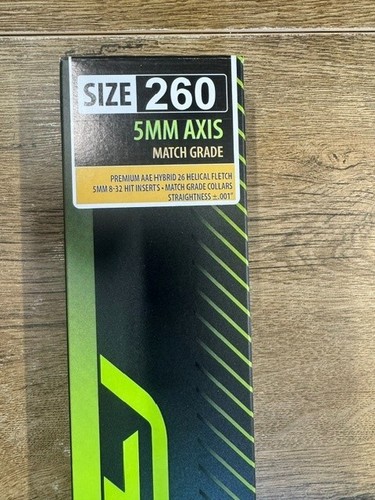 Easton 5mm axis arrows - arrows, 260