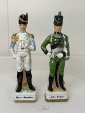 2 Vintage Porcelain Soldiers Horse Grenadiers And Rifle Brigade 