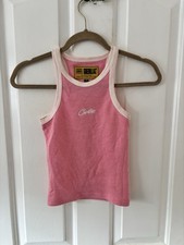 CORTIEZ Pink CRTZ tank top, sleeveless, casual, soft, sporty, vibrant