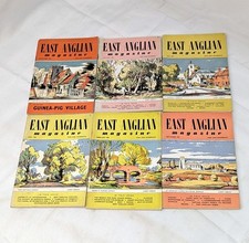 6 East Anglian Vintage Magazine Bundle Vintage 1958