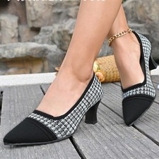 Women's Kitten Block Heel