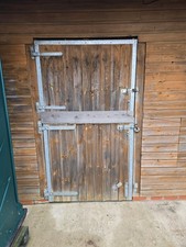 LARGE STABLE DOOR METAL FRAMED