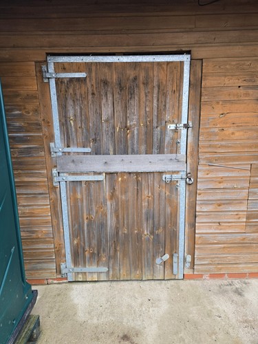 Large stable door metal framed - door,