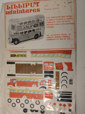 Lilliput Miniatures Card Model Kit – London General Omnibus Company ST Bus 1930