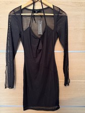 Motel Naisa Black Mesh Mini