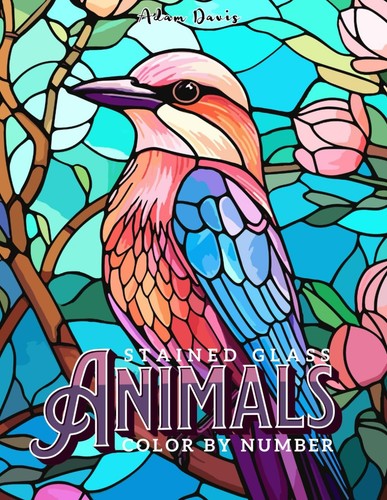 Stained glass animals color - animals,