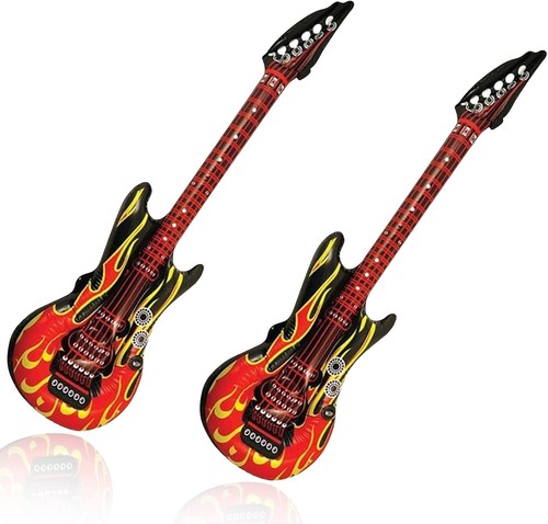 Pcs inflatable flame guitar - pcs,