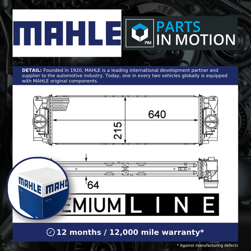 Intercooler ci368000p mahle - ci368000p,