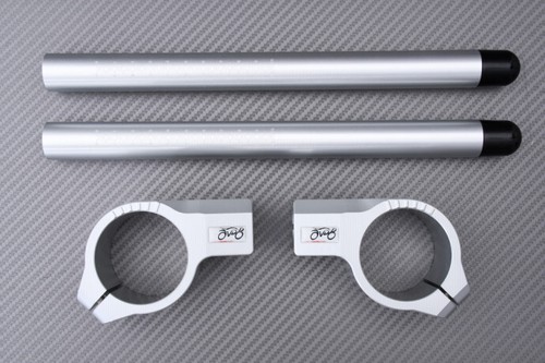 Matte silver clip - silver,