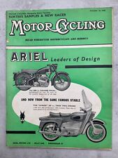 Motorcycling Magazine - 16 October 1958 - Itom 50cc, G50, Phoenix Scooters, Doug