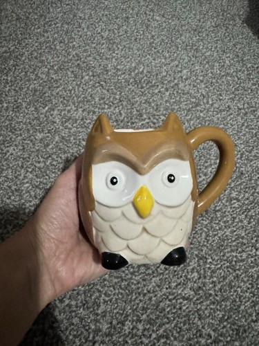 Cute owl shaped - shaped, mug