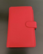 Filofax Red Saffiano Compact