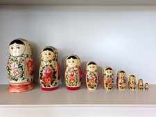 Vintage 9 Piece Russian
