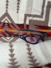 Vintage Oakley Minute Purple Lens 1999 Sunglasses USA Rare