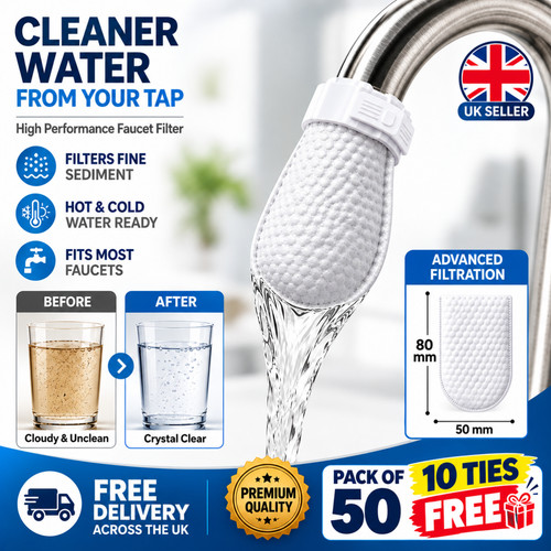 Pcs faucet water filter - 50, bag
