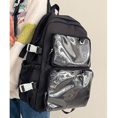 School bag with - bag, window