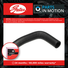 Radiator Hose fits VOLVO P122 1.8 59 to 71 Coolant Gates 273189 653574 660096