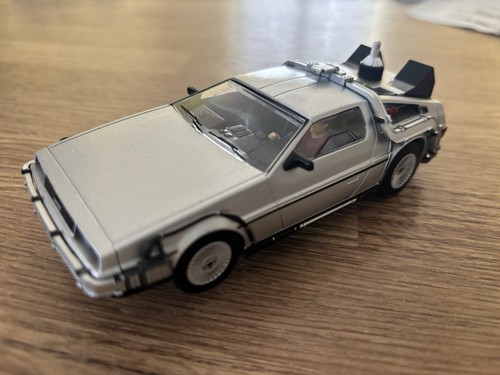 Scalextric delorean back - scalextric, to