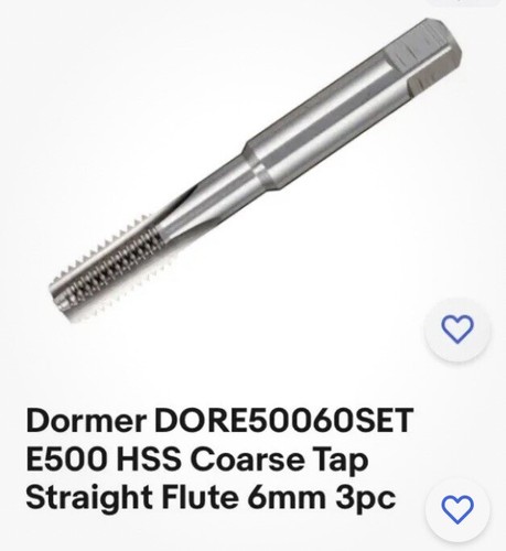 Dormer e500 hss metric coarse - dormer,