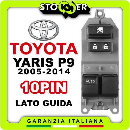 Toyota yaris 10pin front glass - toyota,