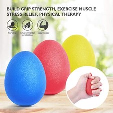 Stress Ball - 3 Pack Strengths Injury Rehab & Stress Relief Grip Finger Arm 