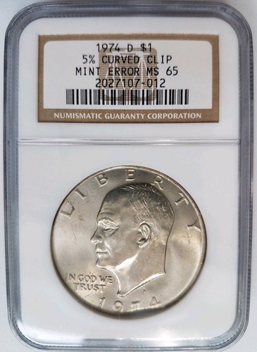 1974 eisenhower dollar ike - d,