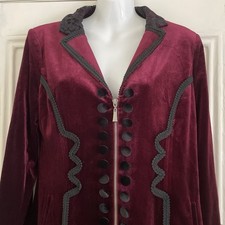 Joe Browns Burgundy Velvet