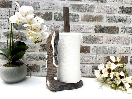 Seahorse kitchen roll holder - roll,