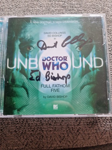 Signed autographed who - dr,
