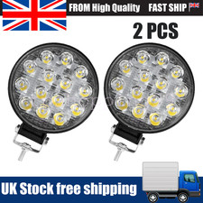 2Pcs 4" LED Work Light Bar