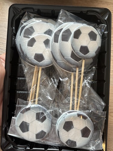 Fondant football soccer ball - football,