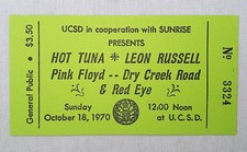 PINK FLOYD 1970 Authentic
