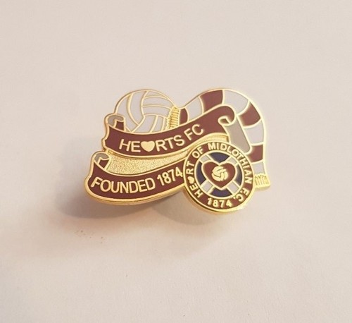 Heart midlothian badge - heart,