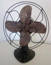 Vintage Cast Iron Desk Fan