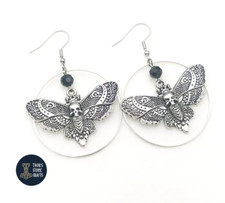 Death’s Head Moth Earrings