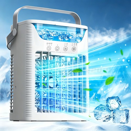 Speeds portable air - 3-speeds, cooler