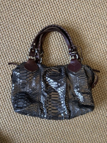 Pauric sweeney black - black, snakeskin