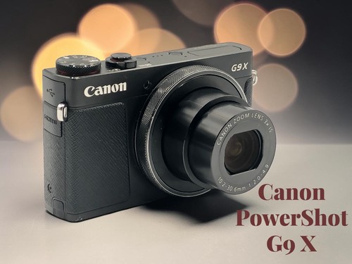 Canon powershot black - x,