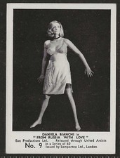 SOMPORTEX-FILM SCENE SERIES 1966 JAMES BOND 007-#09- QUALITY CARD!!