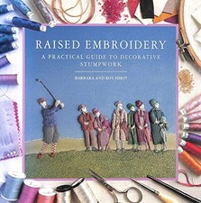 Raised embroidery practical - a,