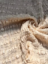Neutral Undyed Textured Cotton