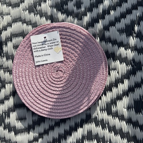 John lewis pink - pink, coasters,