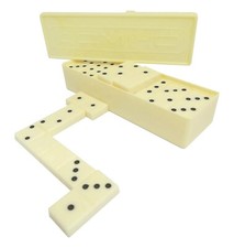 DOMINOES IVORY DOMINO  SET OF