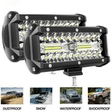 800W 12V LED Work Light Bar Flood Spot Lights Driving Lamp Offroad Car Truck SUV