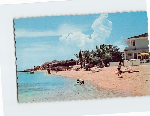 Postcard colony hotel beach - postcard,