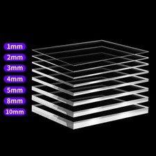 Clear Plastic Cut Sheet PMMA