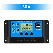 30A 30 amp PWM LCD USB SOLAR