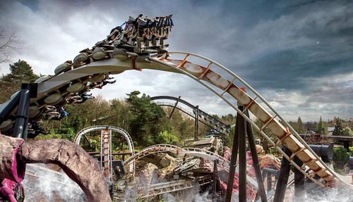 Alton towers theme park - towers,